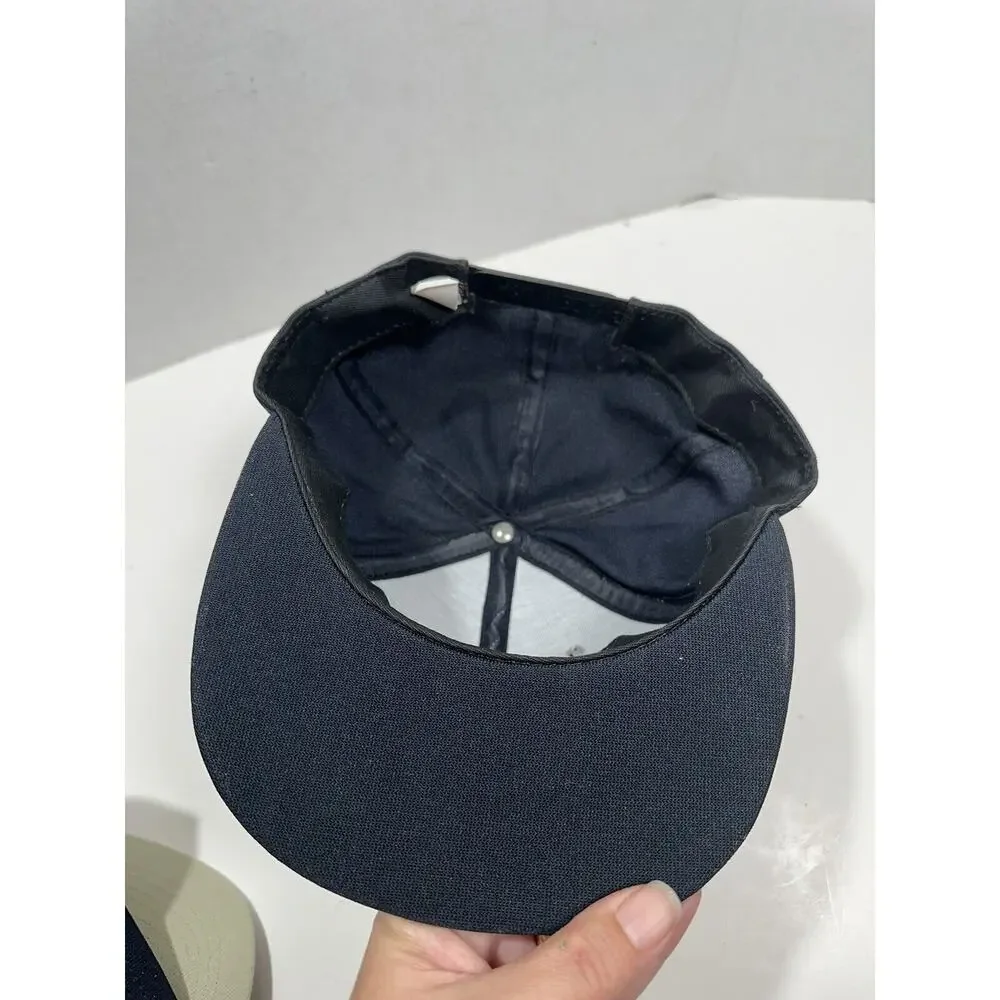 Vintage Snapback Hat USS WM. V. Pratt DDG-44 Black Made in USA‎ Baseball Cap